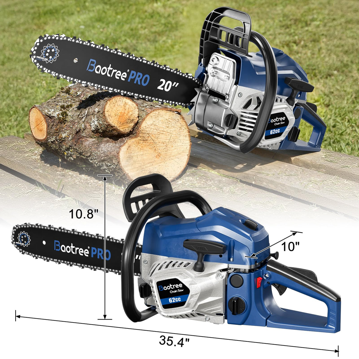20 & 24 Inch Gas Chainsaw F337571