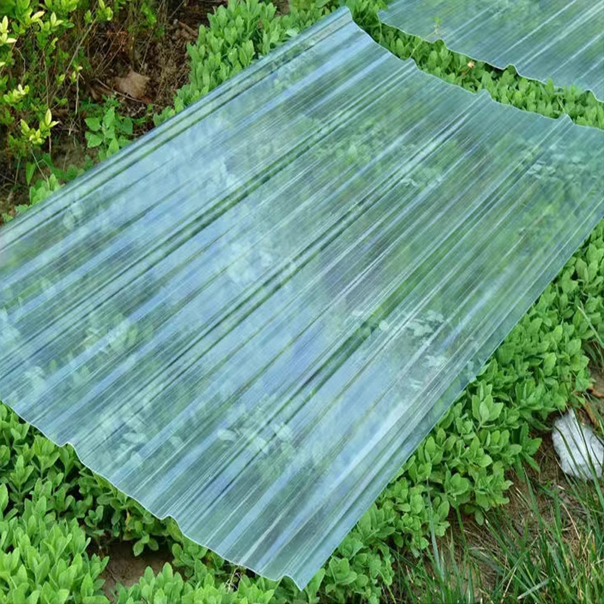 Corrugated Fiberglass Roofing Panels 8 pcs 35x63in A663