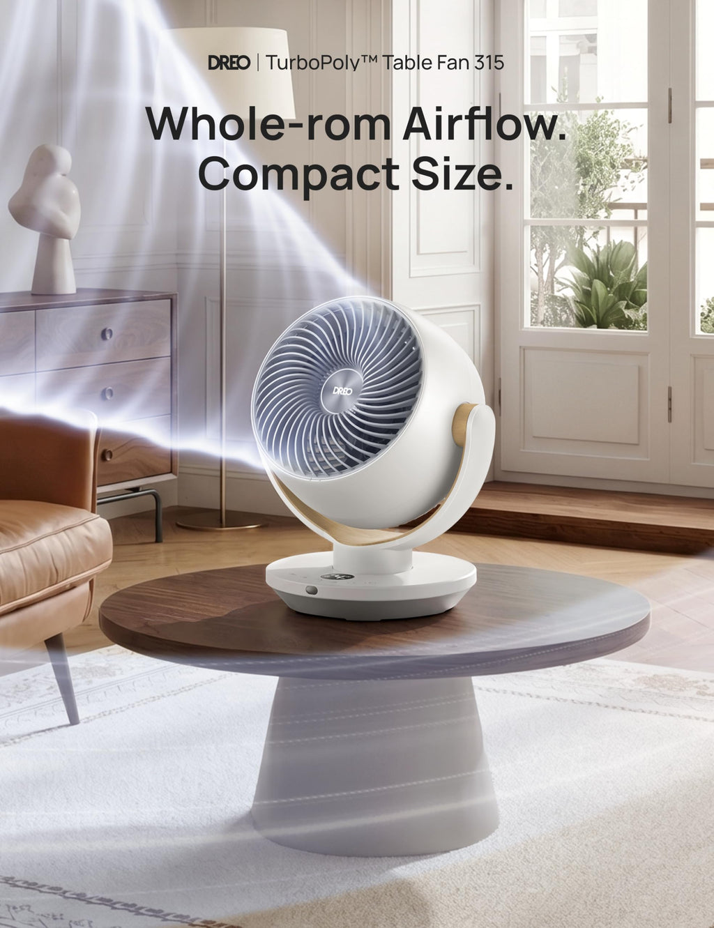 11 Inch Desk Air Circulator Fan with Remote K21298