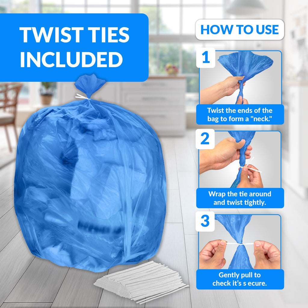 40-45 Gallon Heavy Duty Trash Bags V3707