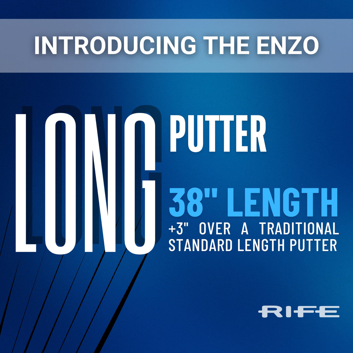 Extra Long 38 Inches Putter with Headcover F591576