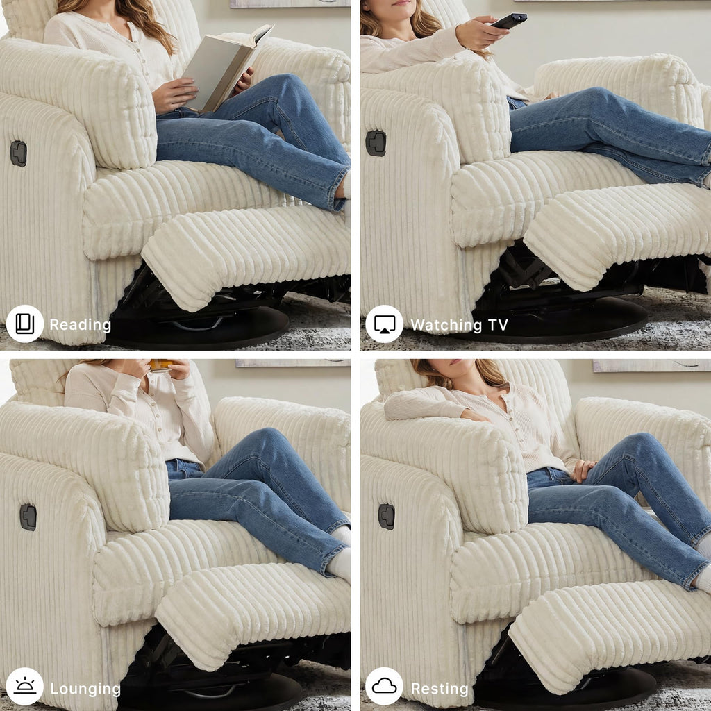 Oversized Swivel Glider Recliner N814537
