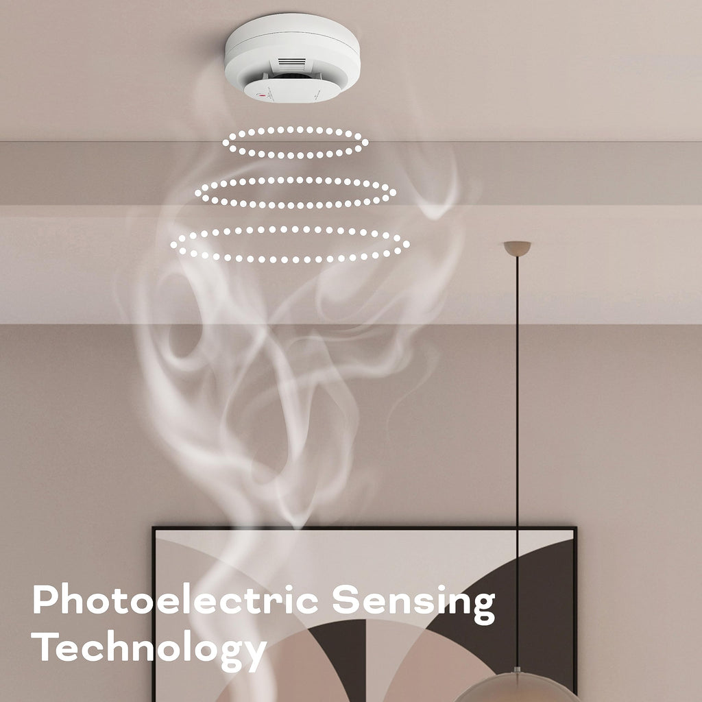 Hardwired Smoke & Carbon Monoxide Detector, 4 Pack F997882