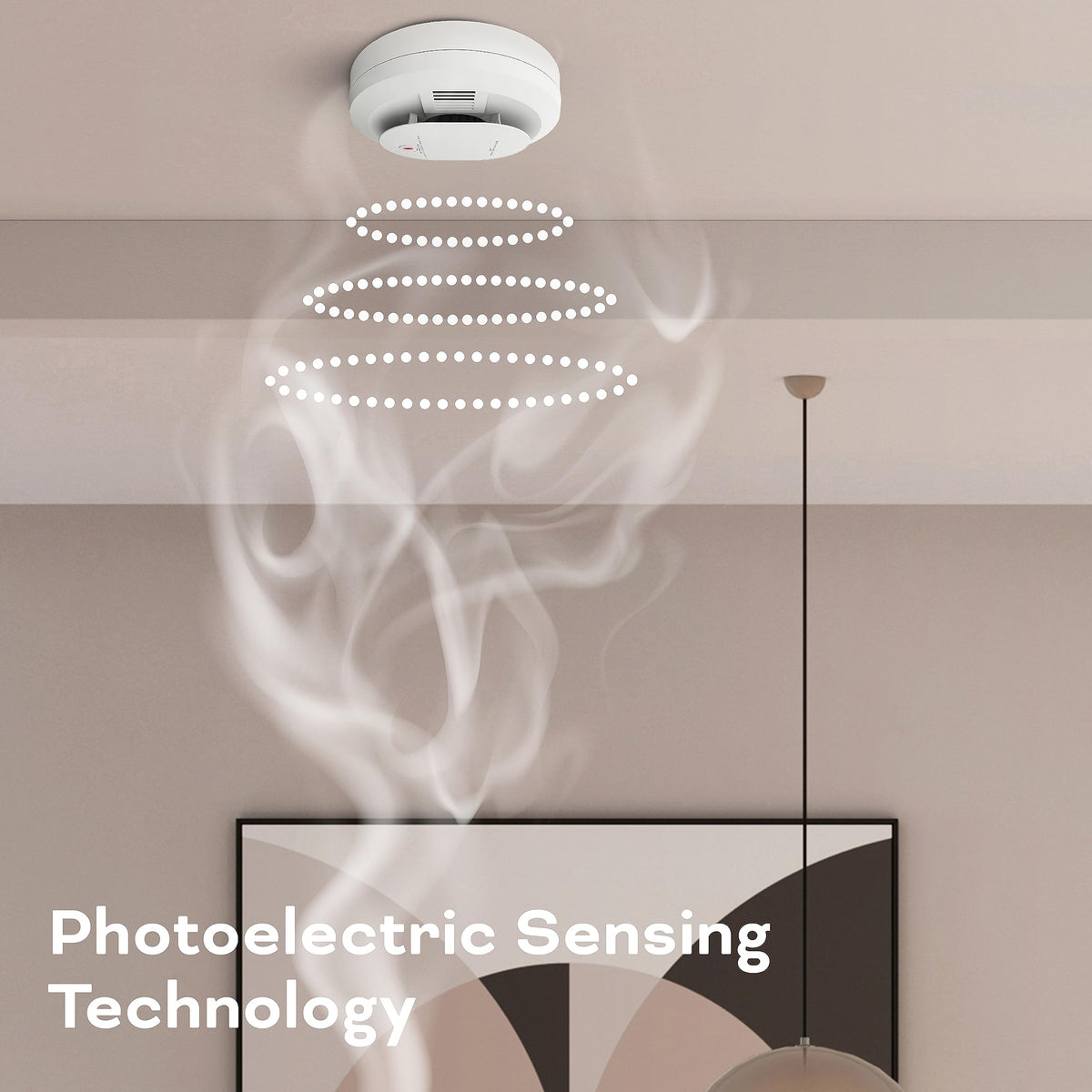 Hardwired Smoke & Carbon Monoxide Detector, 4 Pack F997882