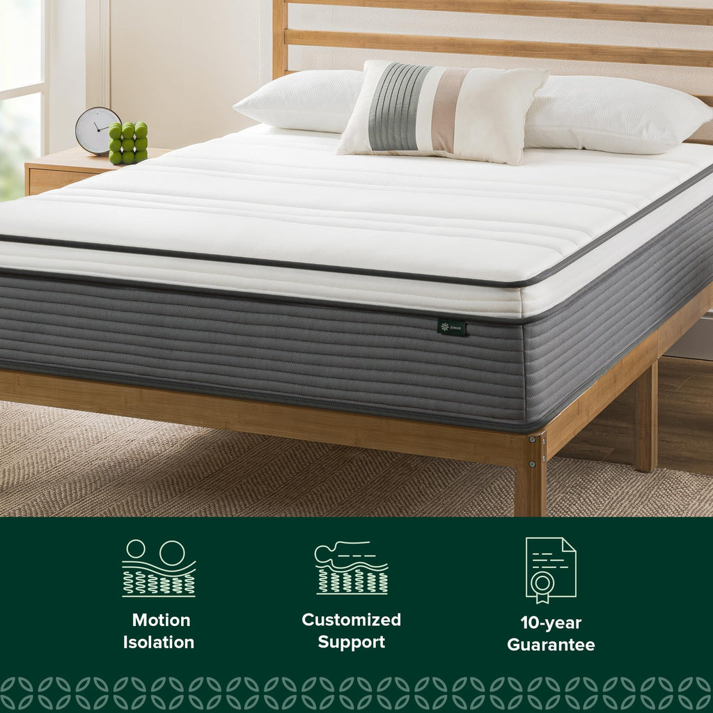 12 Inch King Size Hybrid Mattress Y4379