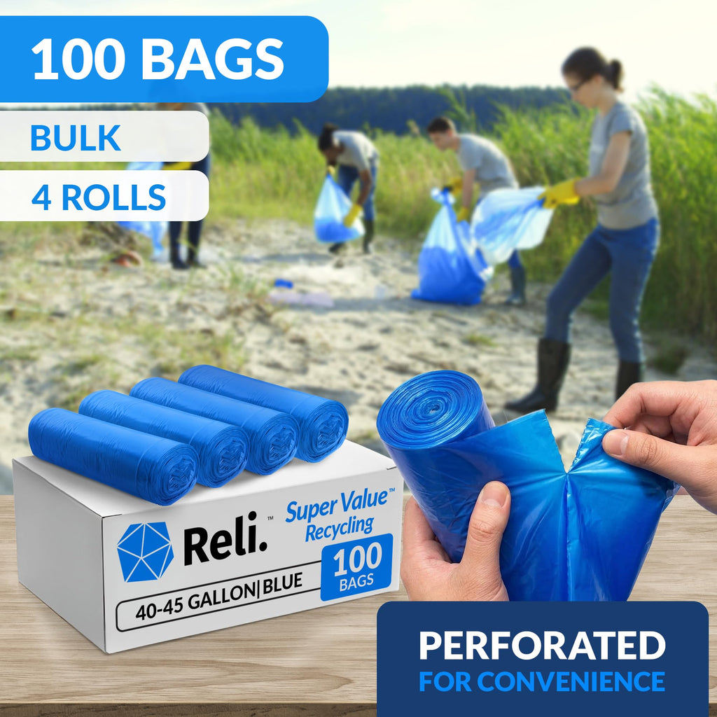 40-45 Gallon Heavy Duty Trash Bags V3707