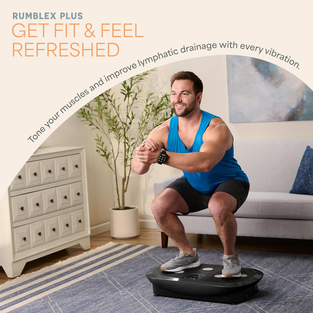 Vibration Plate Exercise Machine with 7 Training Modes I575729