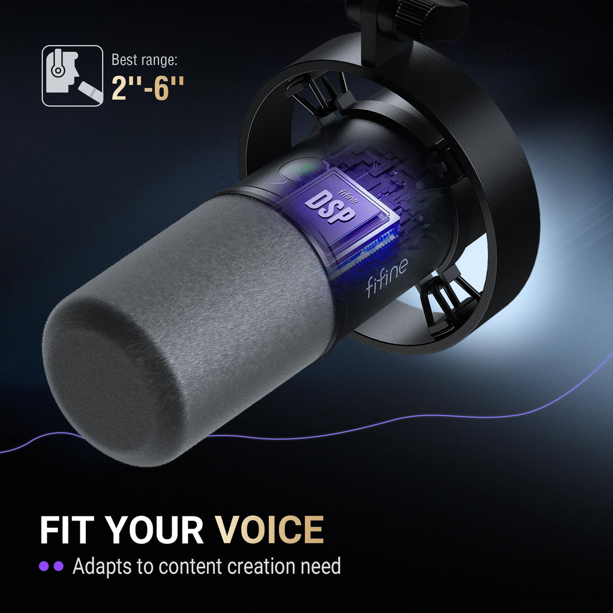 Dynamic XLR USB Microphone V629600