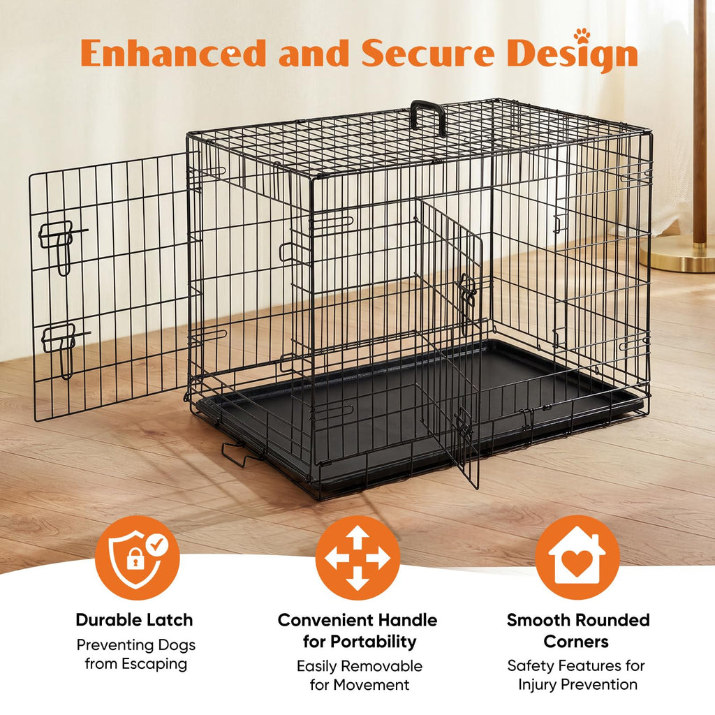 36 Inch Foldable Dog Crate B390