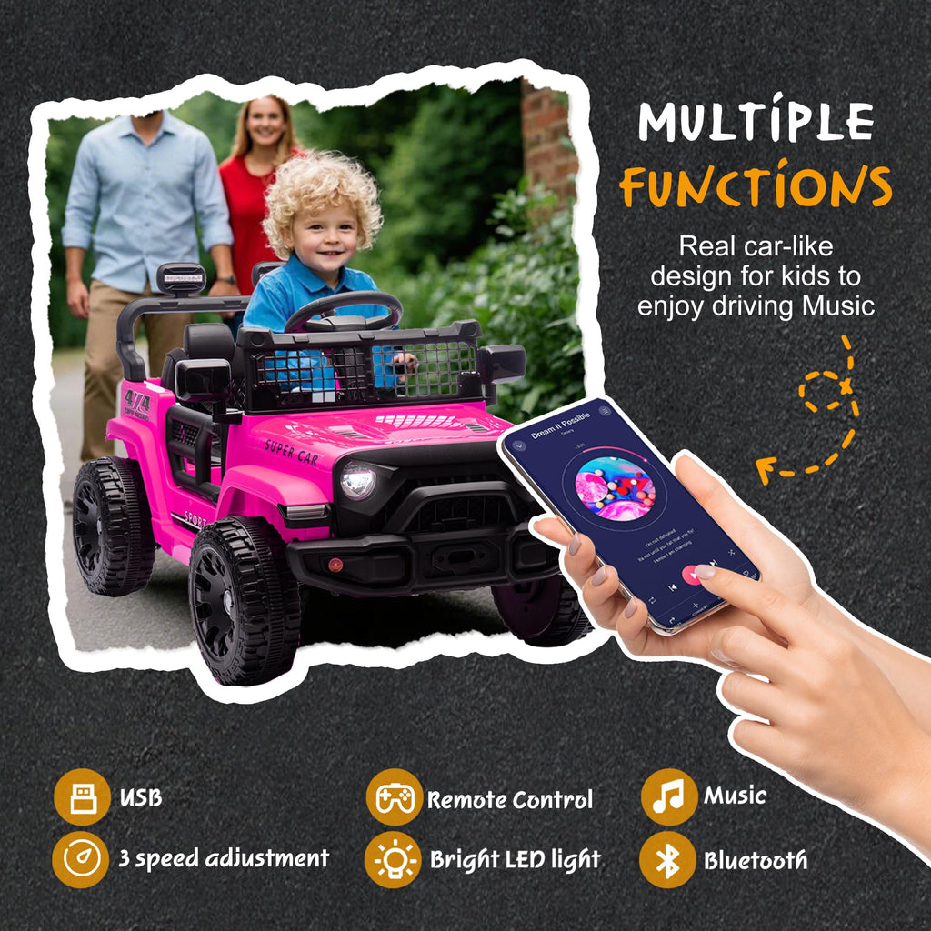 24V One Seat Ride On Toys with Remote Control L162034
