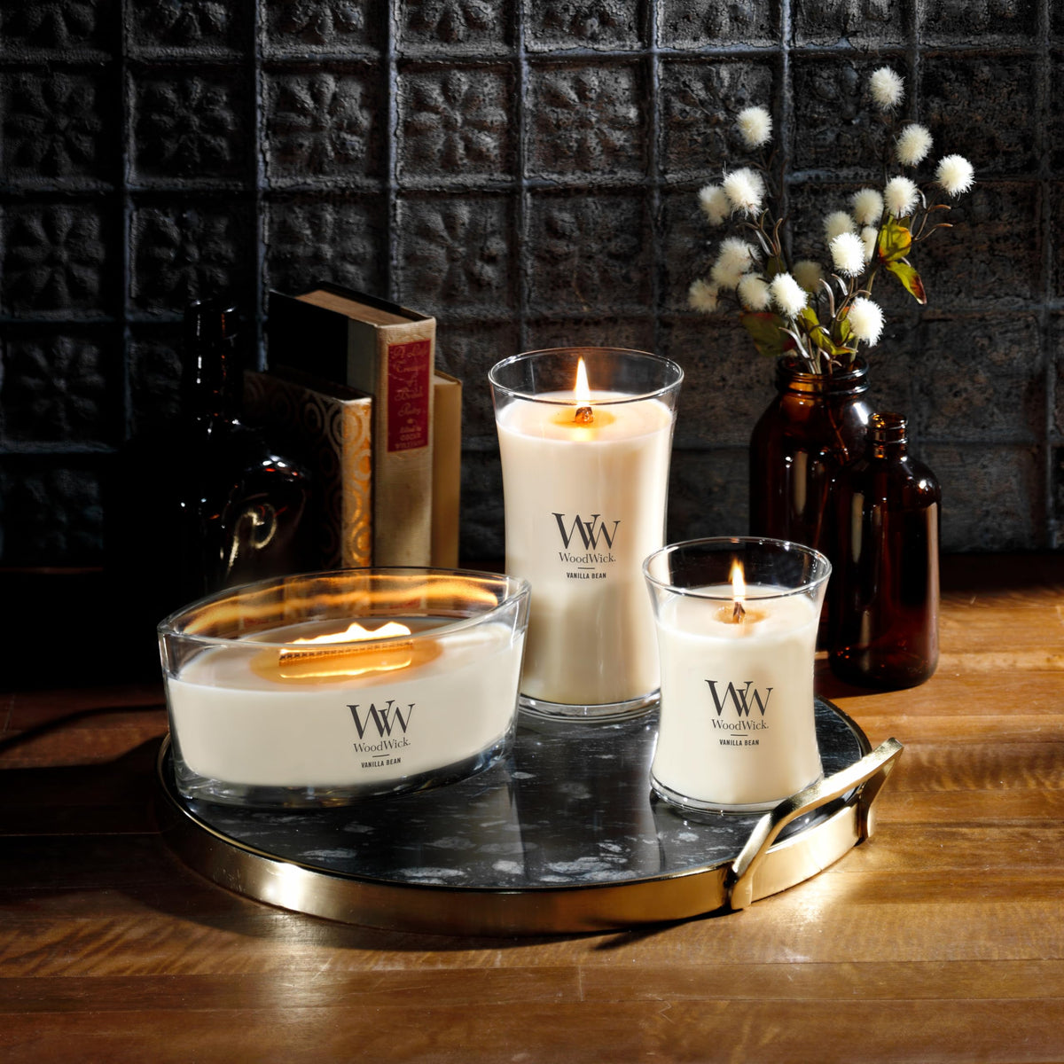 Vanilla Bean Scented Candle 9.7oz P158763