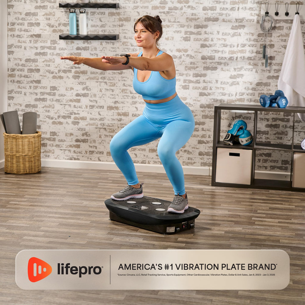 Vibration Plate Exercise Machine with 7 Training Modes I575729