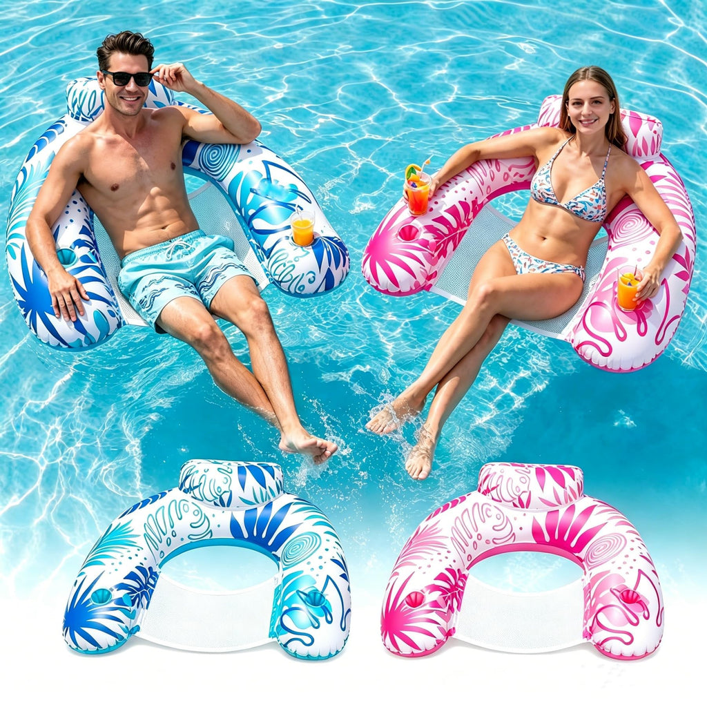 Inflatable Pool Float Chair 3 Pack W2580