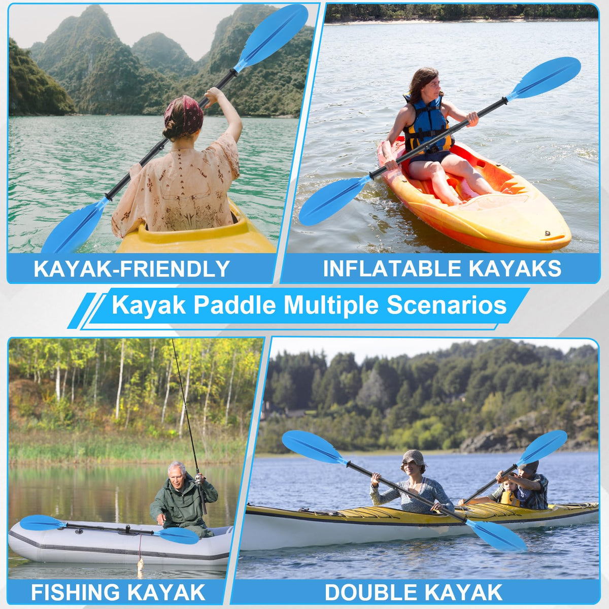 Telescopic Kayak Paddle I353