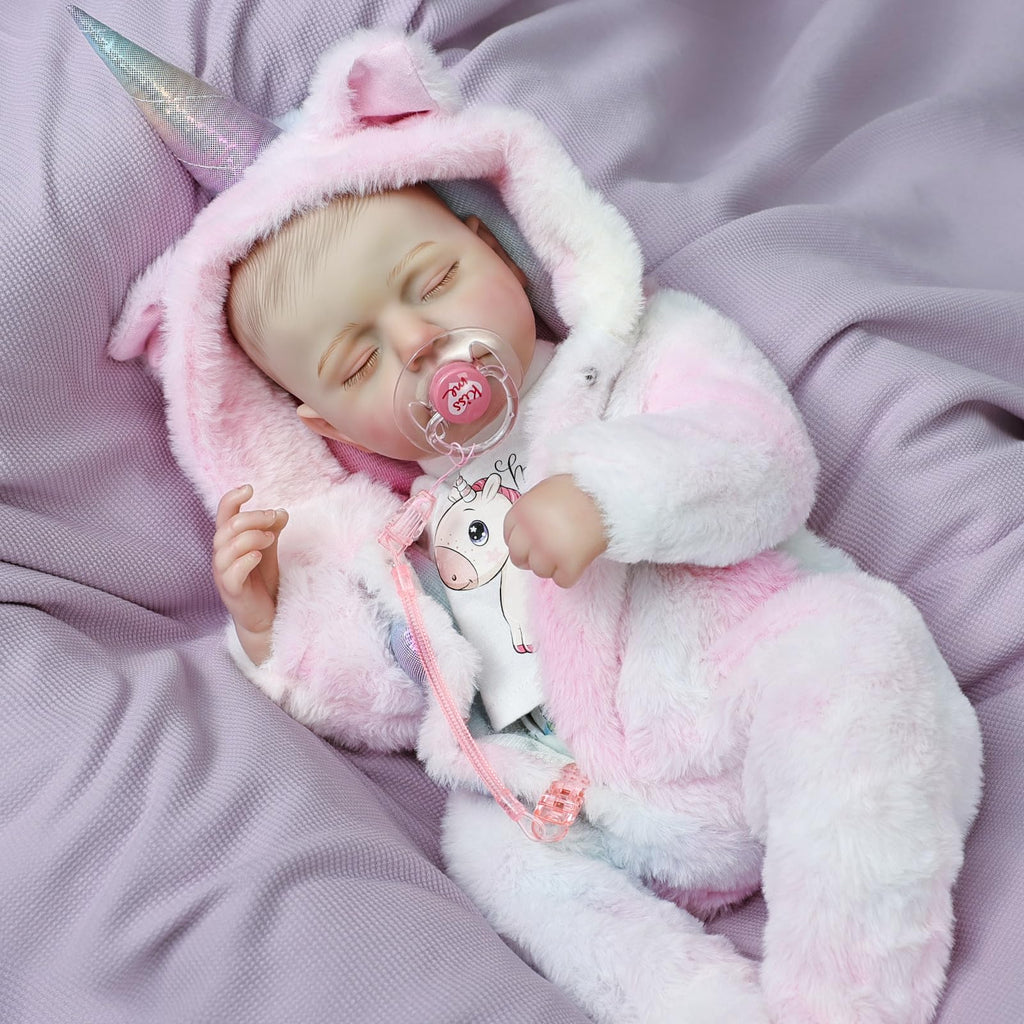 20 Inch Realistic Full Body Vinyl Baby Doll H216
