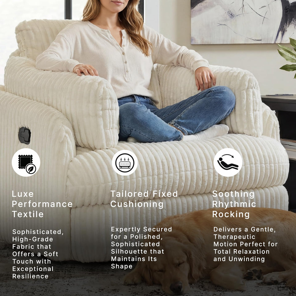 Oversized Swivel Glider Recliner N814537