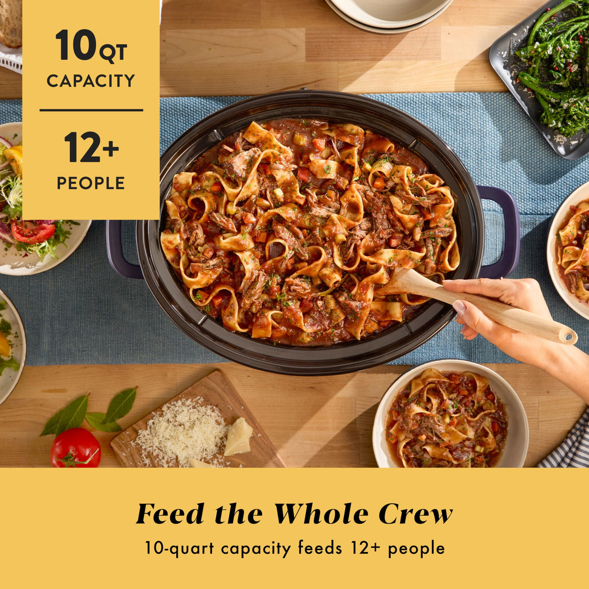 10QT Manual Slow Cooker N428733