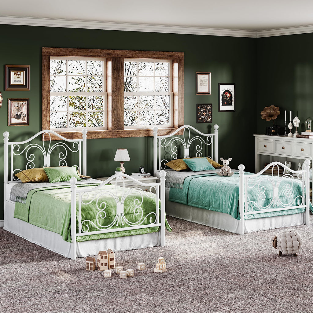 Metal Twin Platform Bed Frame R9025